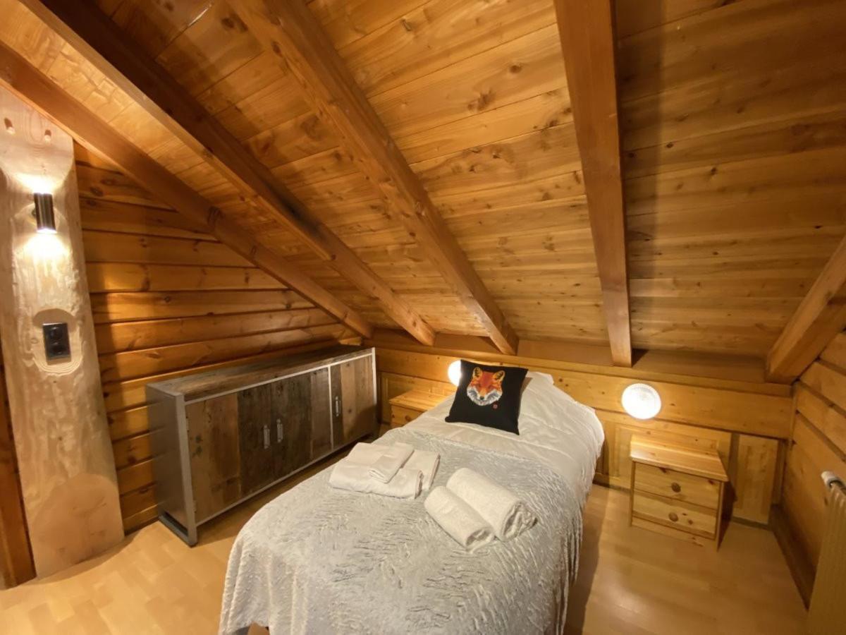Le Renard Chalet En Bois Ла-Бресс Экстерьер фото