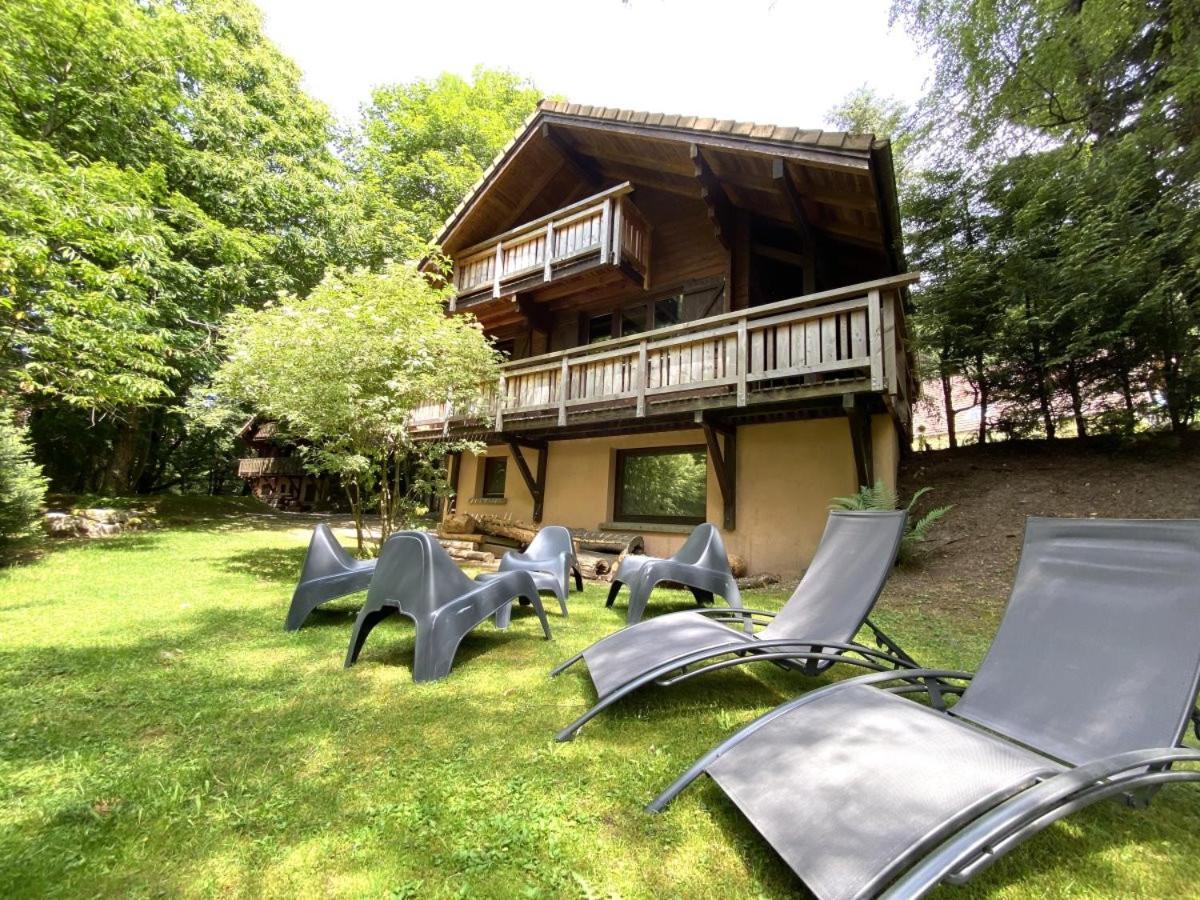 Le Renard Chalet En Bois Ла-Бресс Экстерьер фото
